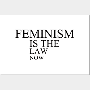 feminism is the law now Posters and Art